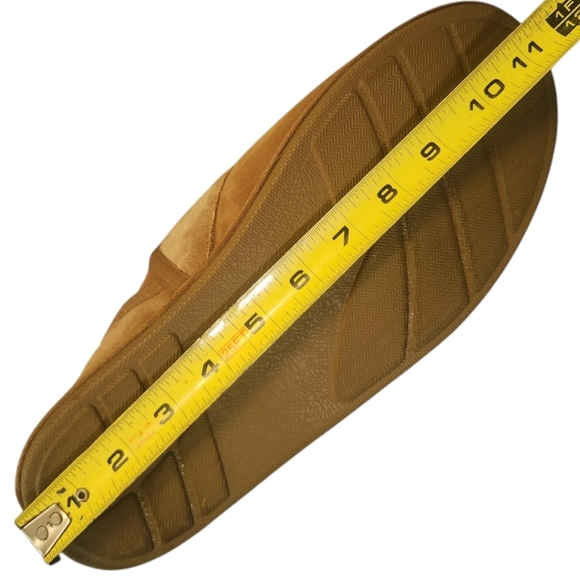 UGG Leisre Slip On Slippers Chestnut Suede - Size 10 Men - Picture 10 of 13